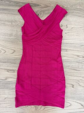 Hot Miami Styles Knit Mini Dress